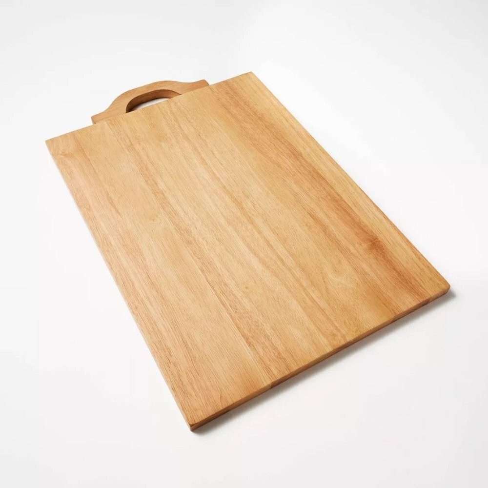 Studio McGee Large Handled Serving Board Brown - Threshold‎